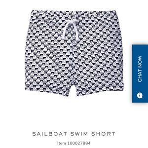 Janie and Jack Sailboat ⛵️ Baby Euro Swim Short